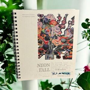 Rianna Turner Freeman Spiral Book 10 Original Art Prints Each Signed Vivid Color